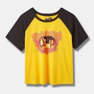 Black Sabbath Crop Tee